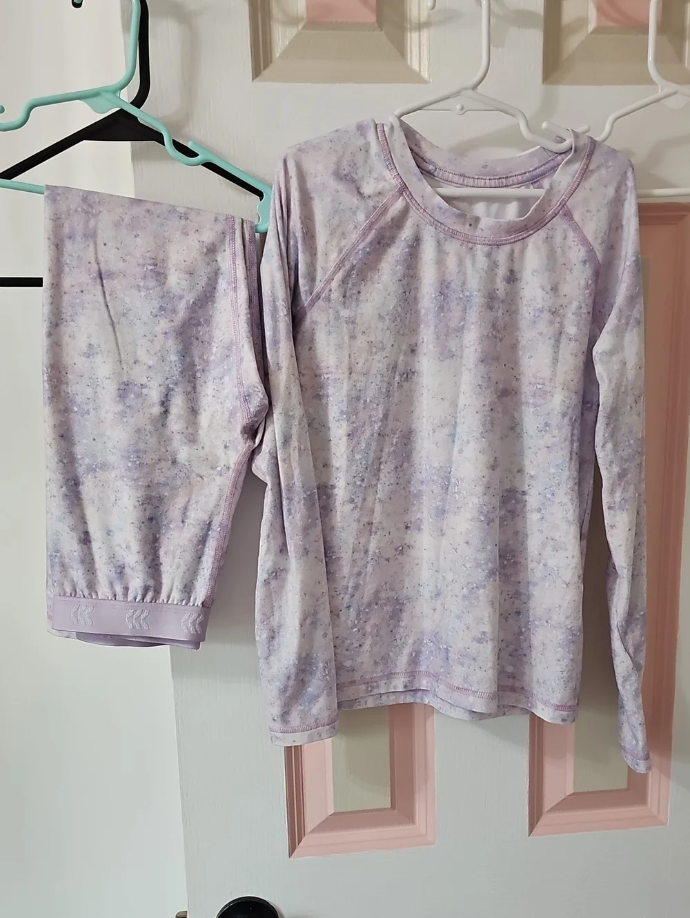 Girls Size 8 Random Lot- Tops, Pajamas, And Long Underwear Outfit